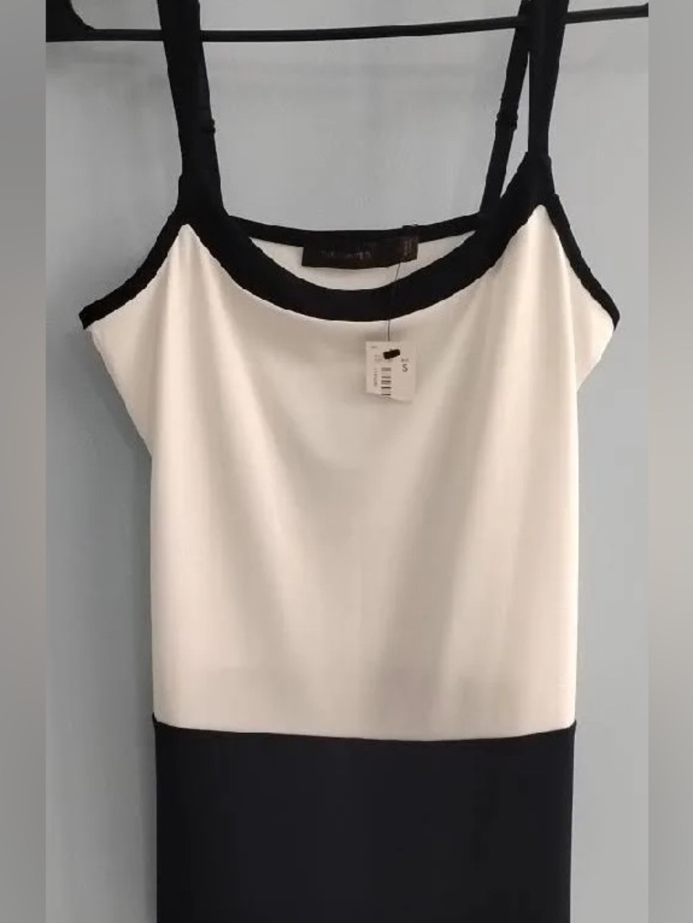 The Limited Black and White Two-Tone Camisole